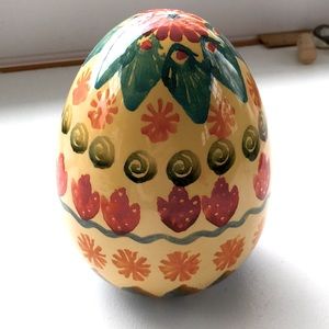 Easter/Spring Ceramic Egg